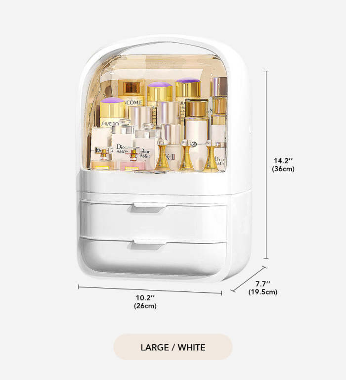 Makeup Storage Box With Drawer