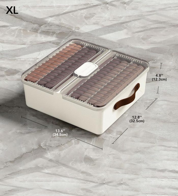 Compartmentalized Underwear Organizer Box