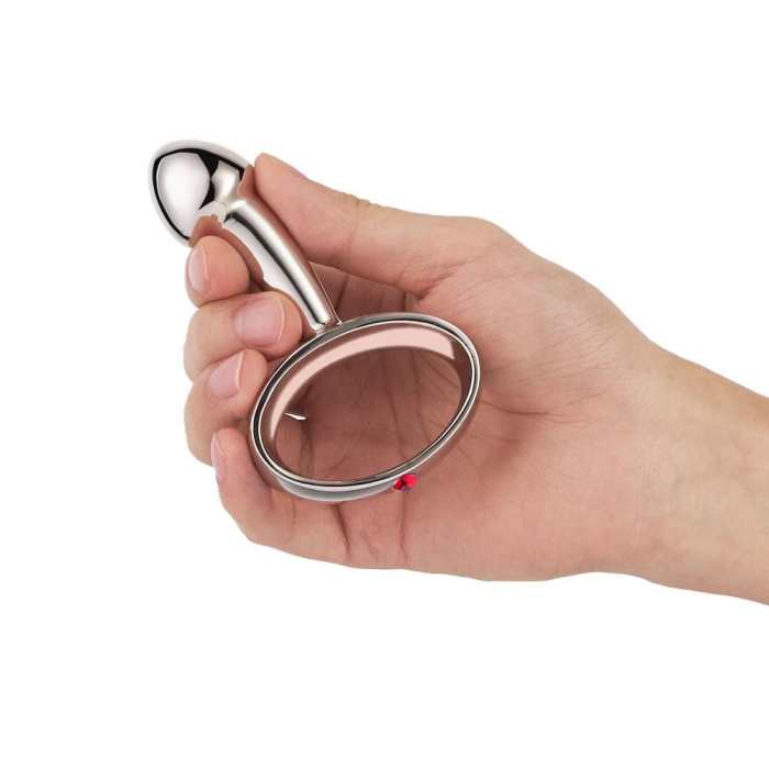 Circle-Handle Gem Prostate Anal Plug