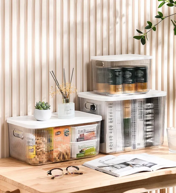 Multifunctional Translucent Acrylic Desktop Storage Box