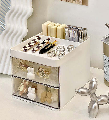 Multifunctional Table Display Box With Drawers