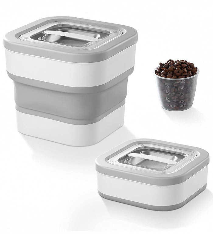 Collapsible Food Storage Containers With Cup(No Bpa)