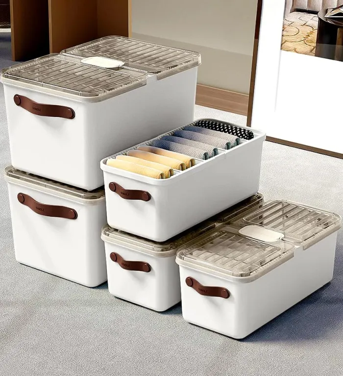 Compartmentalized Underwear Organizer Box