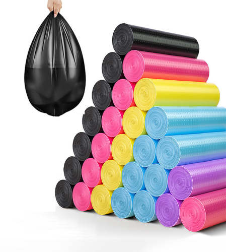 45*55Cm Colorful Trash Bags (15L~20L/4~6 Gallon)
