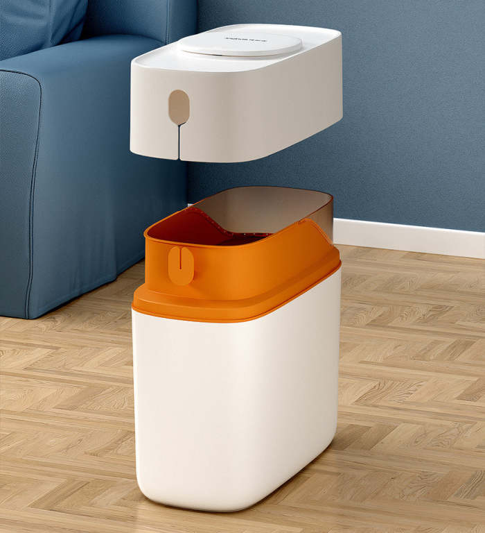 Easy Pack Trash Can With Lid Small Lid Kit