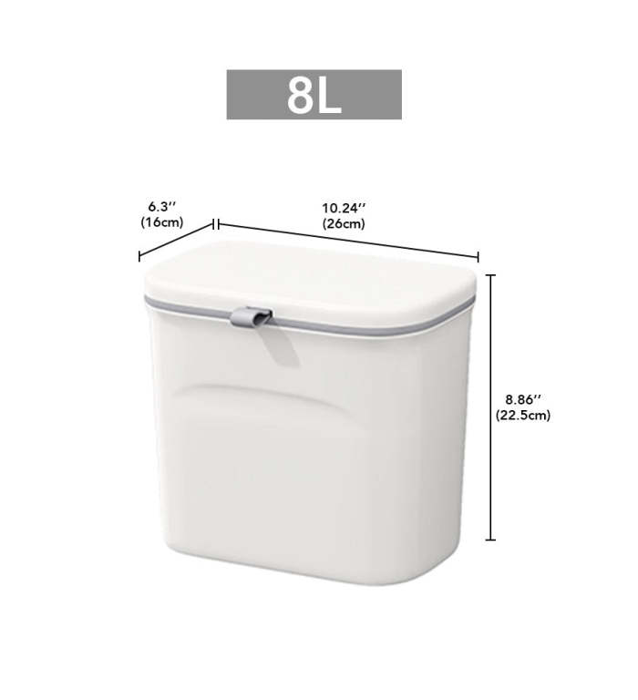 Multifunctional Wall Mounted Kitchen Trash Can