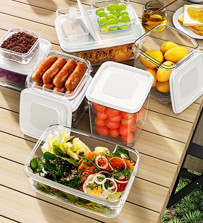 Dual-Purpose Food Storage Container Set With Lids(17 Pcs)