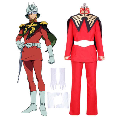 Mobile Suit Gundam: The Origin Char Aznable Cosplay Costume