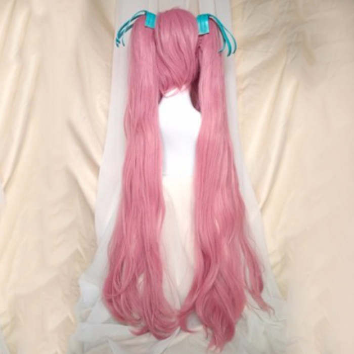 Mobile Suit Gundam Seed Lacus Clyne Pink Cosplay Wig - Only Wig