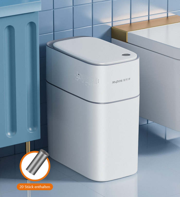 Smart Touchless Motion Sensor Adsorption Trash Can