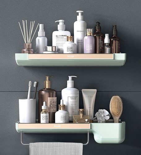 Rectangle Aluminum Storage Rack With A Container