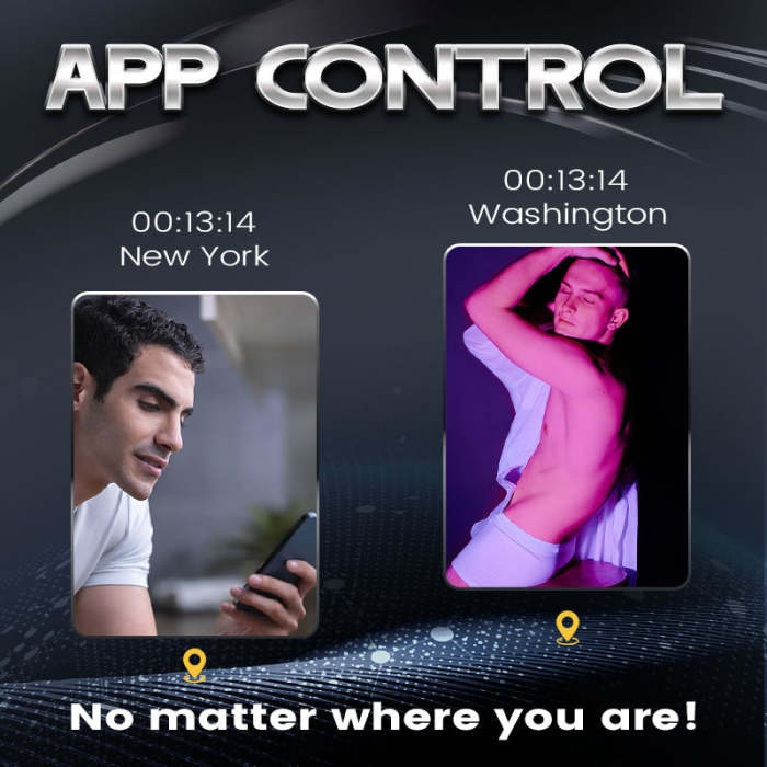 [Pre-Sale 30 Days] U-Reyer App Control 4 Quiet Vibrations Cock Ring & Prostate Massager