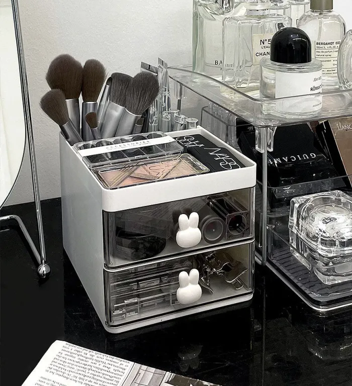 Multifunctional Table Display Box With Drawers