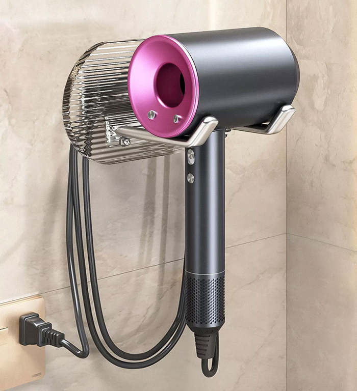 Hair Dryer Holder Compatible With Dyson Hair Dryer