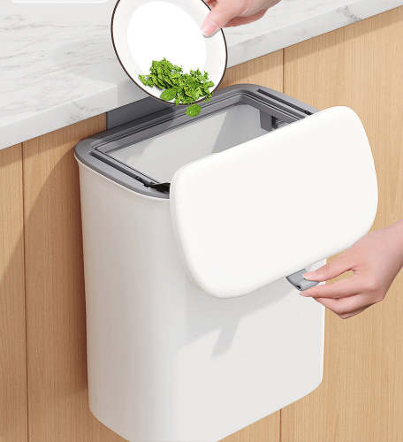 Multifunctional Wall Mounted Kitchen Trash Can