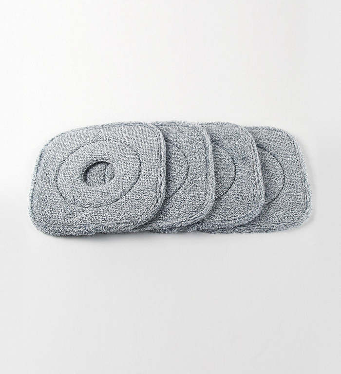 Square Washable Microfiber Mop Pads For Floor Cleaning