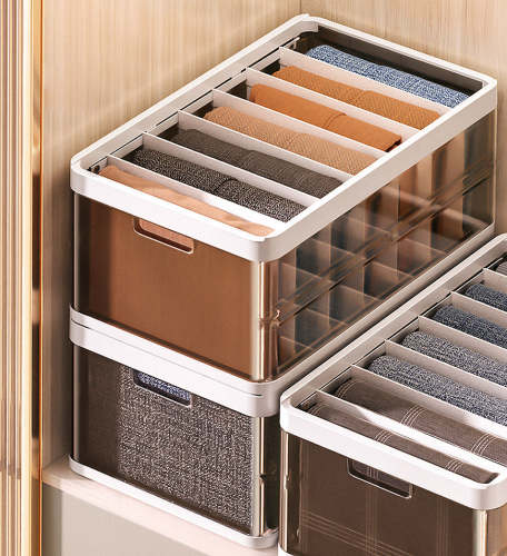 Layered Compartment Clothes Organizer