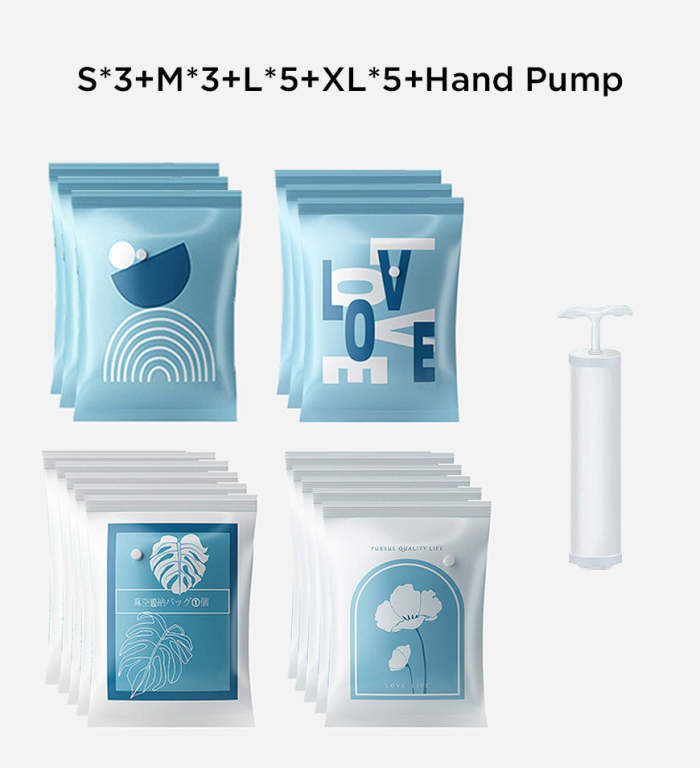 Sealer Compression Bags With Hand Pump