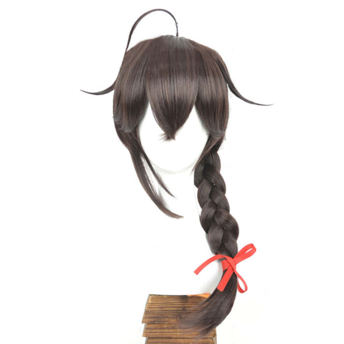 Kantai Collection Kancolle Destroyer Shigure Brown Cosplay Wig