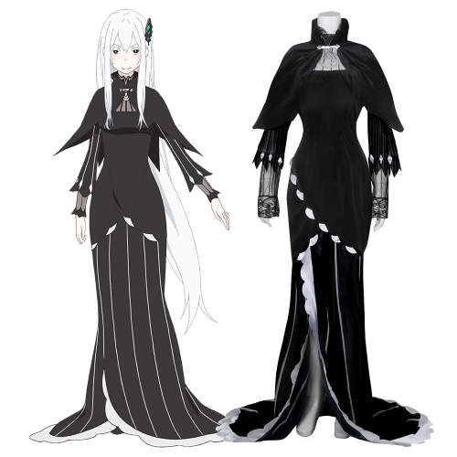 Re:Zero Re: Life In A Different World From Zero Echidna Anime Cosplay Costume