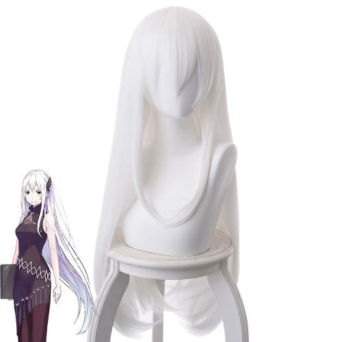 Re:Zero Re: Life In A Different World From Zero Echidna White Cosplay Wig - 400G
