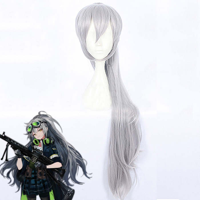 Girls' Frontline Aek-999 Silver Cosplay Wig