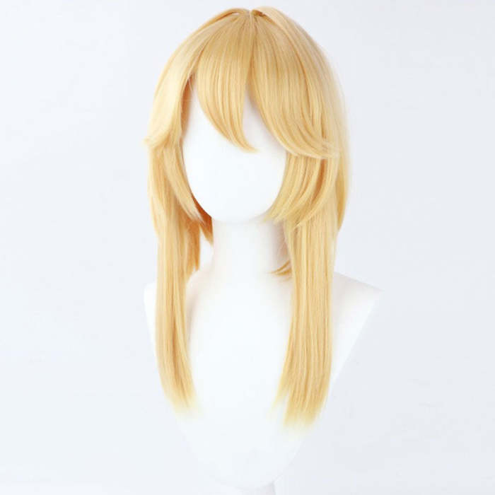 Guilty Gear -Strive-Bridget 45Cm Golden Cosplay Wig