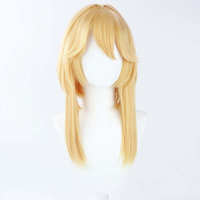 Guilty Gear -Strive-Bridget 45Cm Golden Cosplay Wig