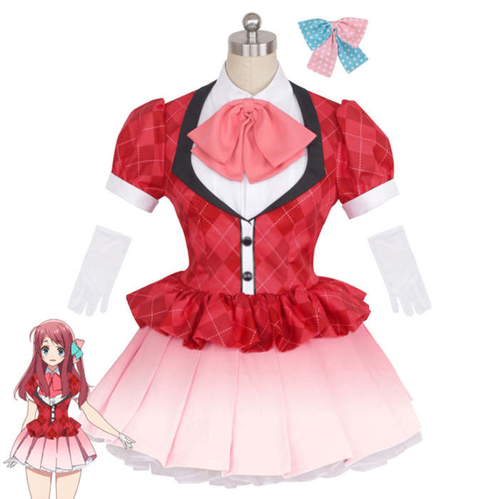 Zombieland Saga Minamoto Sakura Idol Outfits Cosplay Costume