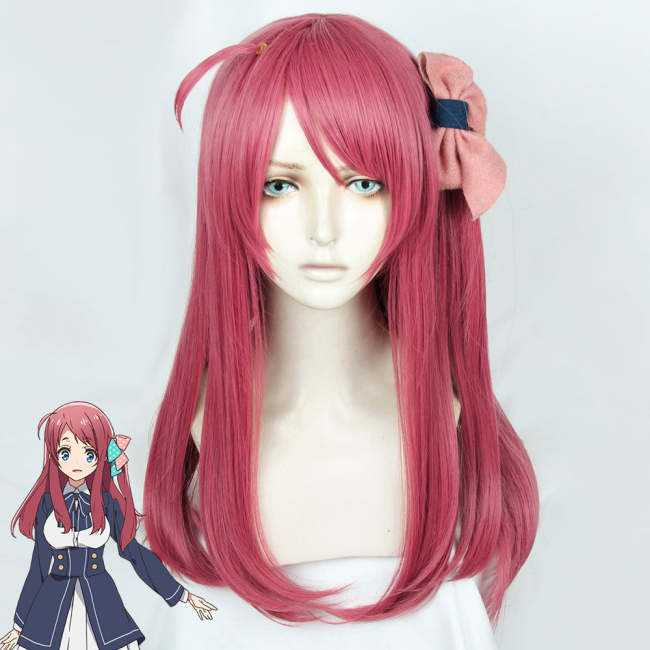 Zombieland Saga Minamoto Sakura Red Cosplay Wig - Only Wig