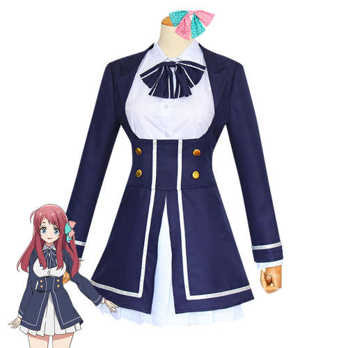 Zombieland Saga Minamoto Sakura Cosplay Costume