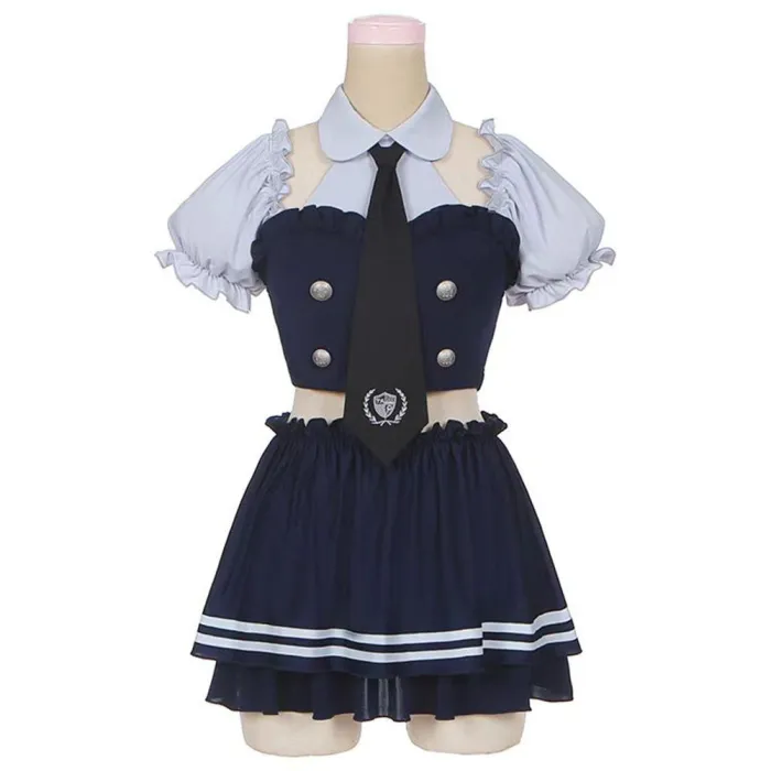 Disney Zootopia Officer Judy Hopps Summer Uniform Outfit Cosplay Costume