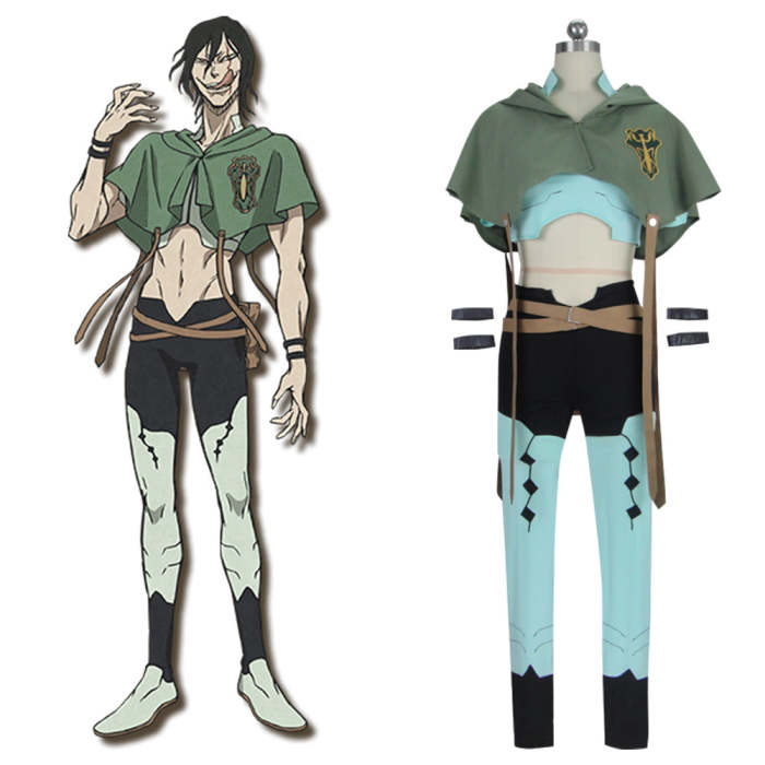 Black Clover Jack The Ripper Cosplay Costume