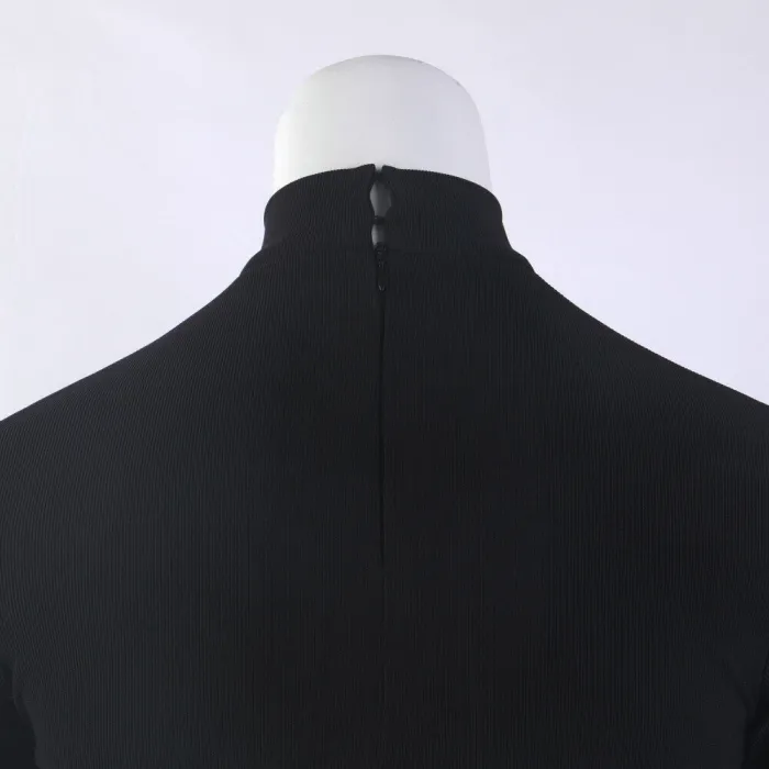 Star Trek Picard 3 Black Vertical Stripe Undershirts Cosplay Starfleet Shirts Costumes