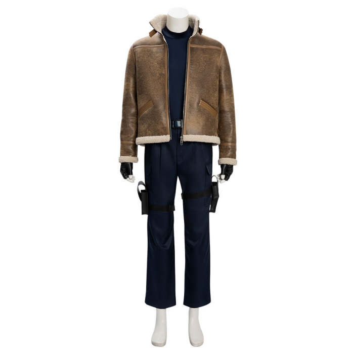Resident Evil 4 Remake Leon Scott Kennedy Cosplay Costume