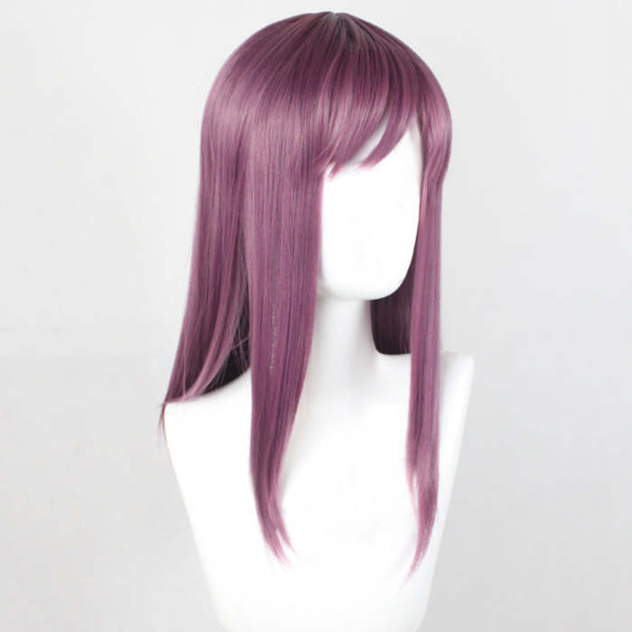 Oshi Ga Budoukan Ittekuretara Shinu Yuka Teramoto Purple Cosplay Wig