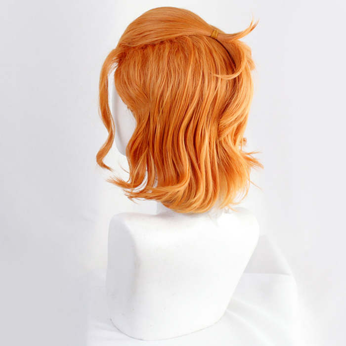 Disney Twisted Wonderland Heartslabyul Cater Diamond Orange Cosplay Wig
