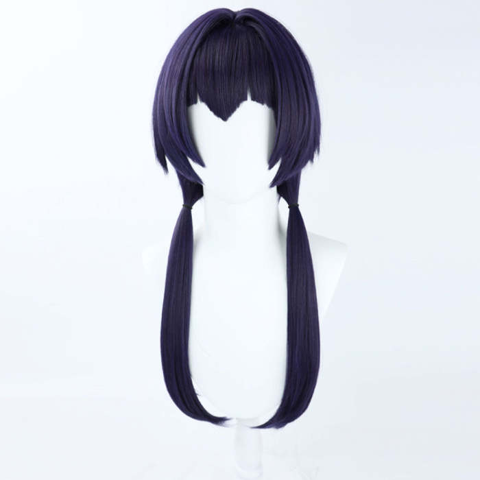 Genshin Impact Candace Purple Cosplay Wig