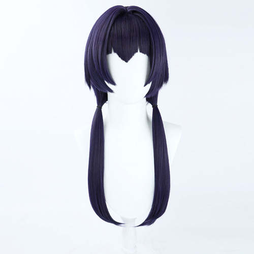 Genshin Impact Candace Purple Cosplay Wig