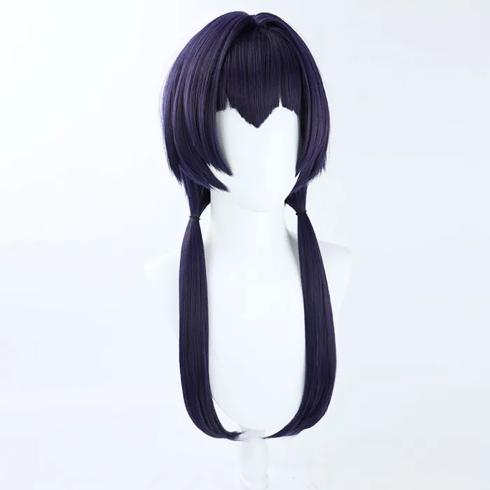 Genshin Impact Candace Purple Cosplay Wig