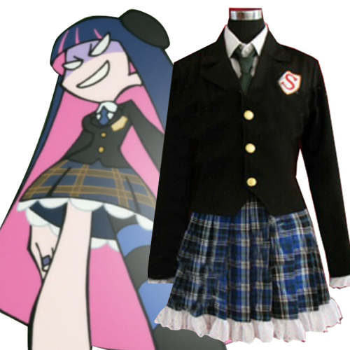 Panty And Stocking With Garterbelt Stocking Uniform Cosplay Costume