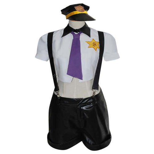 产品 Panty And Stocking With Garterbelt Stocking Police Cosplay Costume