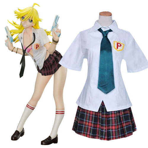 Panty And Stocking With Garterbelt Panty Uniform Cosplay Costume
