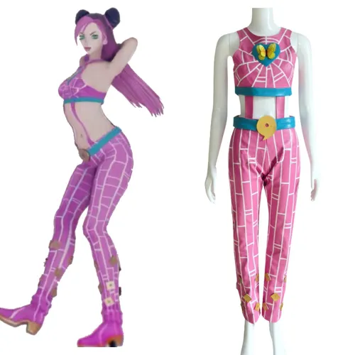 Jojo'S Bizarre Adventure Jolyne Cujoh Cosplay Costume  Edition