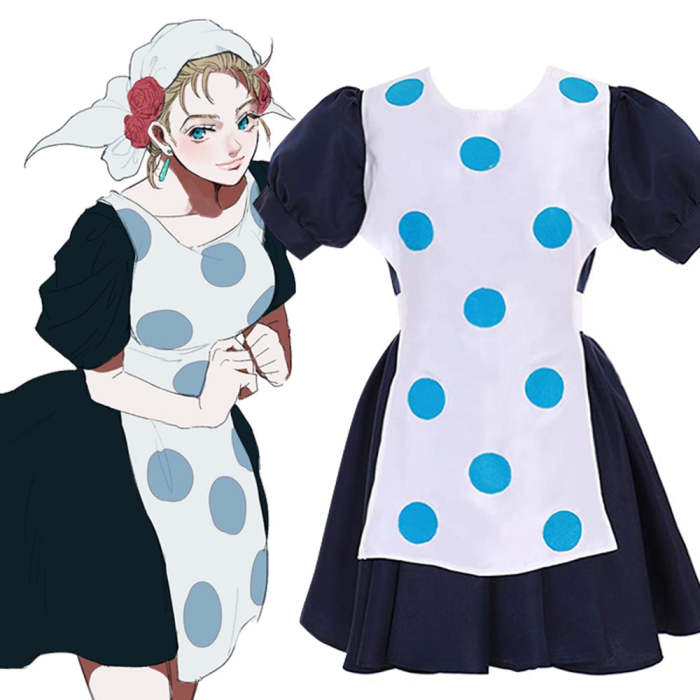 Jojo'S Bizarre Adventure: Phantom Blood Suzi Q Cosplay Costume