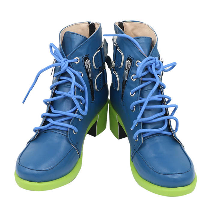 Girls' Frontline Aek-999 Blue Cosplay Shoes