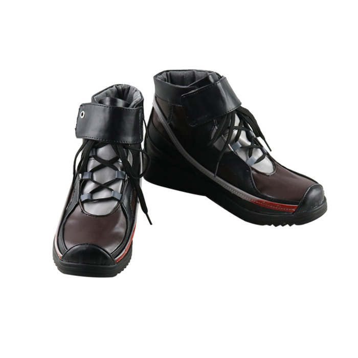 Girls Frontline M200 Black Brown Cosplay Shoes
