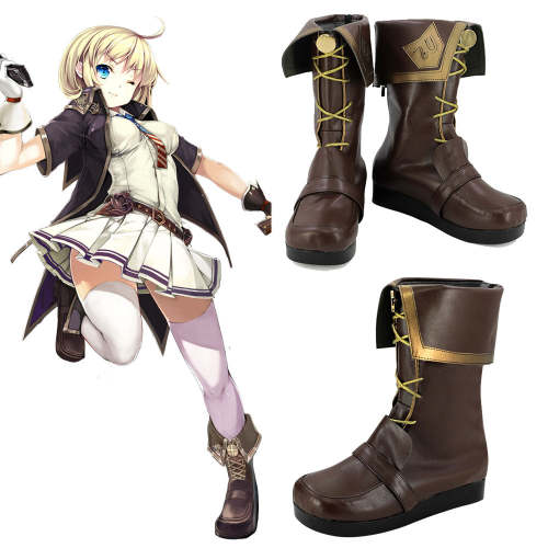 Girls' Frontline Automatic Pistol M Brown Cosplay Shoes