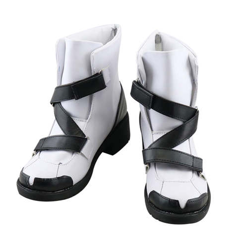 Fate Grand Order Fgo Kid Gil White Shoes Cosplay Boots