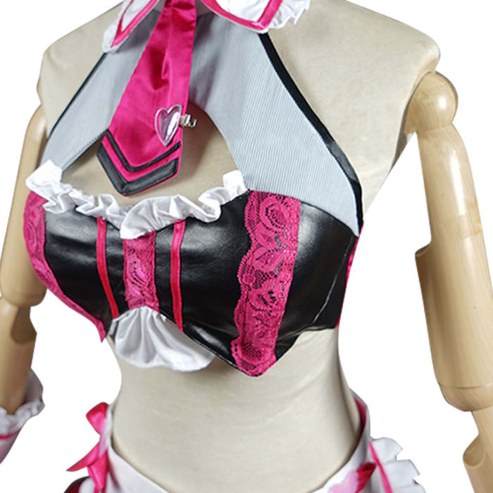 Fate Grand Order Valentine'S Day Rin Tohsaka Chocolate Maid Dress Cosplay Costume